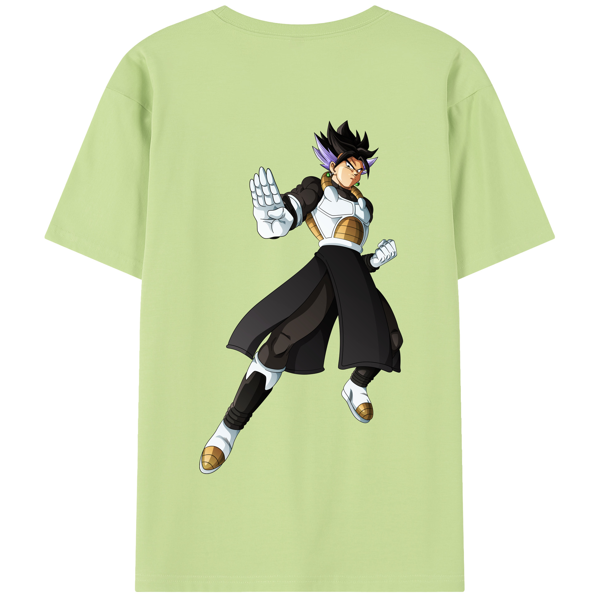 （画像用） ドラゴンボール ベジット DRAGON BALL Vegetto 綿100％半袖Tシャツ（背面プリント）